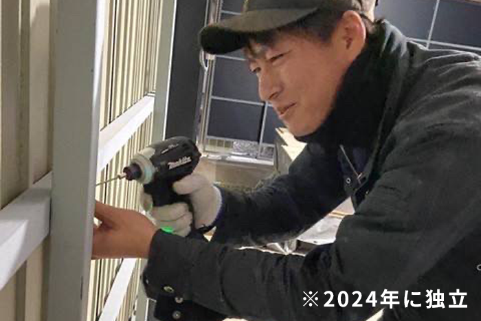 一級建築板金技能士 4名在籍!